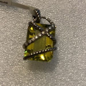 David Yurman Moonlight Cable Wrap Enhancer - 20 X 15mm Faceted Stone Diamonds